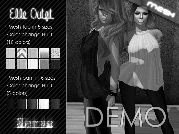 .:Senso:. Elle Outfit DEMO