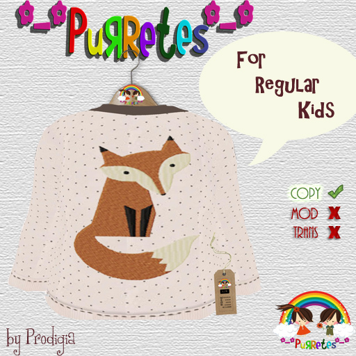 *-*Purretes*-* KR Sweater Fox