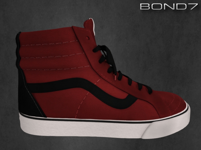 *BOND7* Logans (Red/Black Stripe)