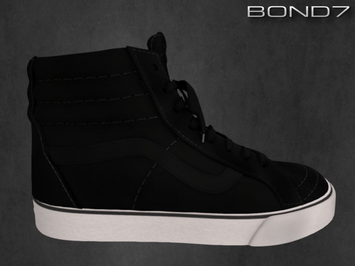 *BOND7* Logans (Black/White)