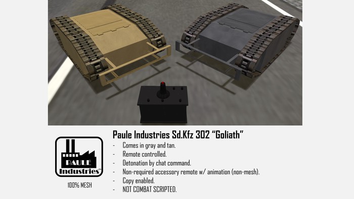 Paule Industries Goliath v1.0 BOXED