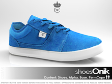 " Onik Shoes " : Baby blue