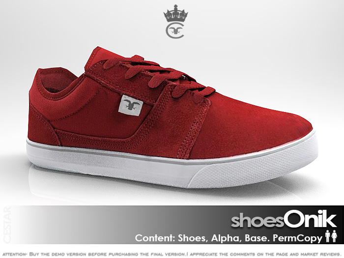 " Onik Shoes " : Red