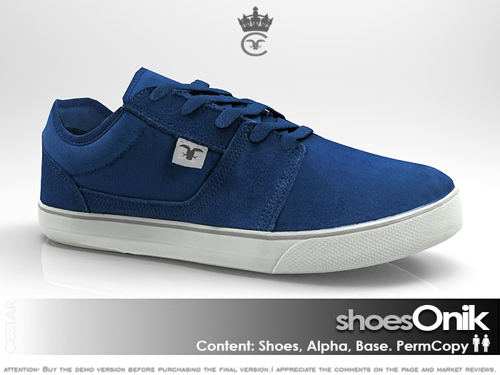 " Onik Shoes " : Blue