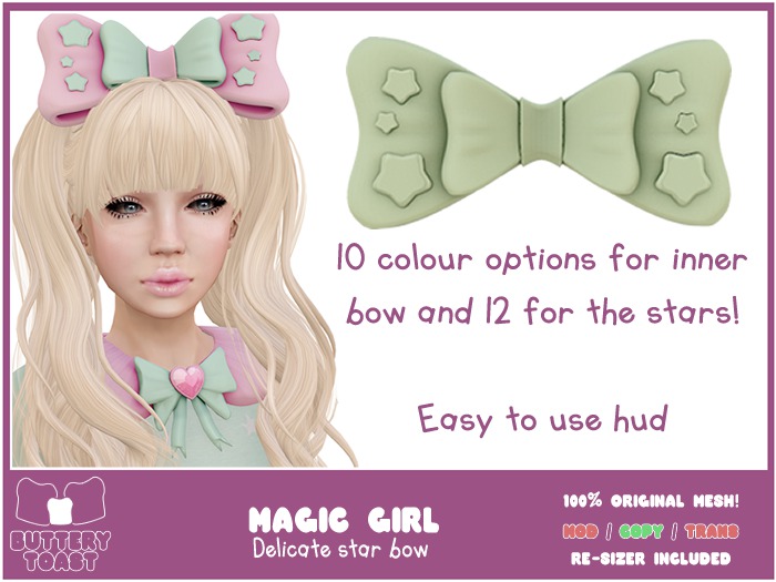 -Buttery Toast- Magic girl - Green