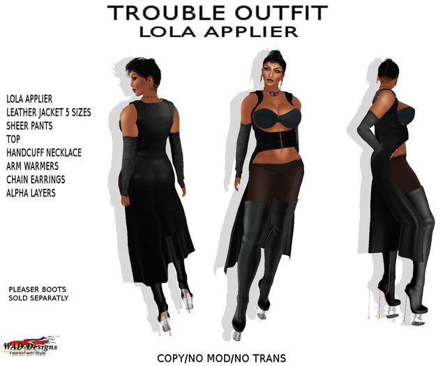 TROUBLE OUTFIT LOLA APPLIER