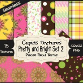 *Cupids Textures * 15 PRETTY AND BRIGHT Set 2