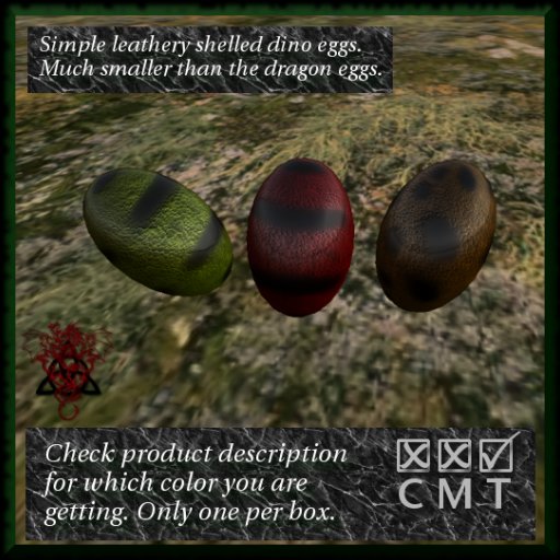 Small Green Dino Egg