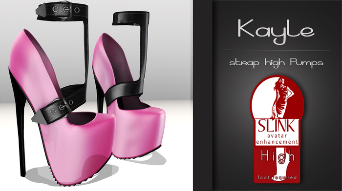 .:cheeky:. Kayle - strap high Pumps! Pink