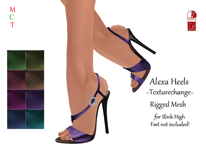 [rua modena] Alexa Heels - Texturechange