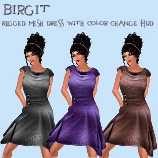 *SOIR* Mesh Dress Birgit Green [boxed]
