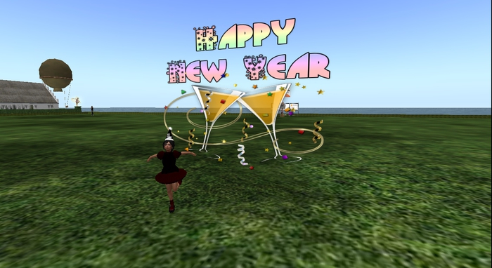 New Year Hat-Resize menu+POOF!