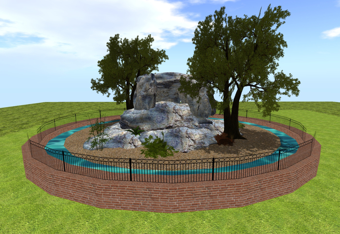 Round Zoo Cage 1