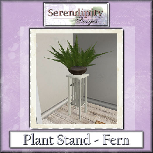 Serendipity Designs - Shabby Planter - Fern