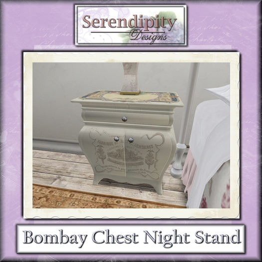 Serendipity Designs - Ashley Bombay Chest Night Stand