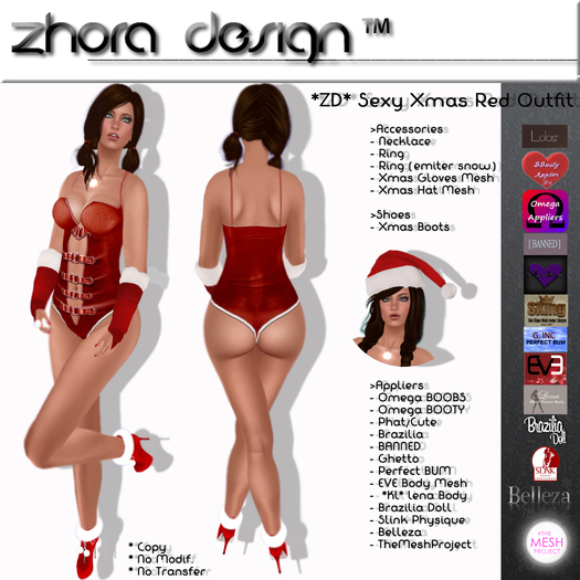 *ZD* Sexy Xmas Red