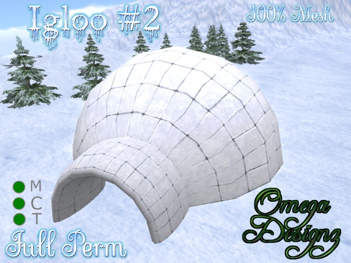 Full Perm Mesh Igloo Style #2