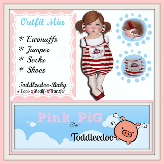 Pink Pig Dani My Little Shop/Mia