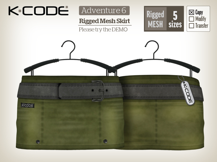 K-CODE ADVENTURE 6 Skirt