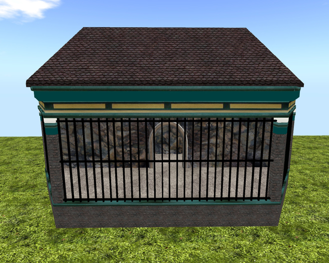 Round Zoo Cage 1