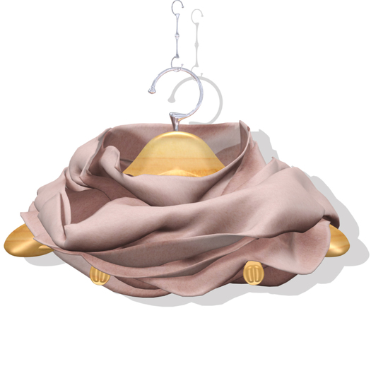 Alex Round Scarf Felt Pink