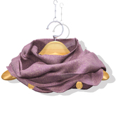 Alex Round Scarf Wool Pink