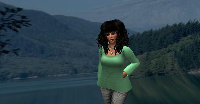 Green Solid Sweater