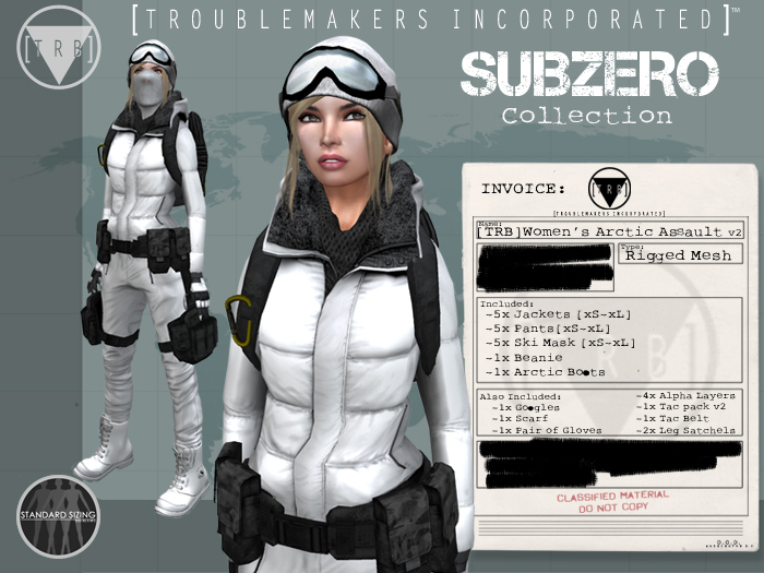 [TRB] Women's Arctic Assault Outfit v2