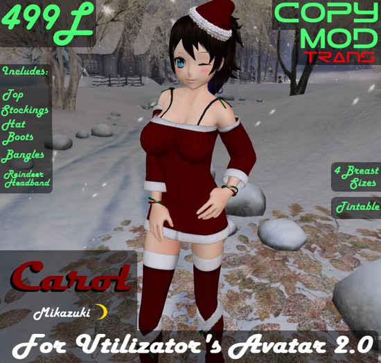 [Mika] Carol Complete Outfit