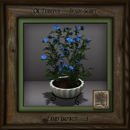 Stone Planter C  Floral Ab