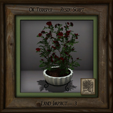 Stone Planter C  Floral Ad