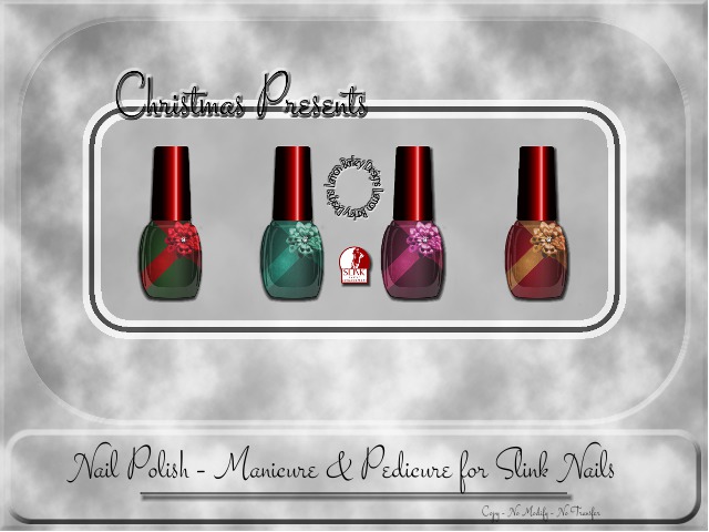 Christmas Presents Manicure & Pedicure for Slink