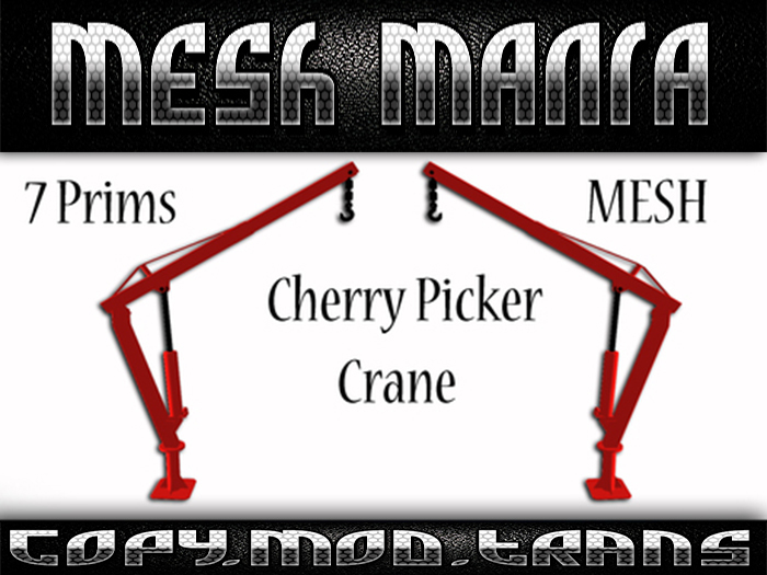 :MM:.:.MESH Cherry Picker Crane:.: