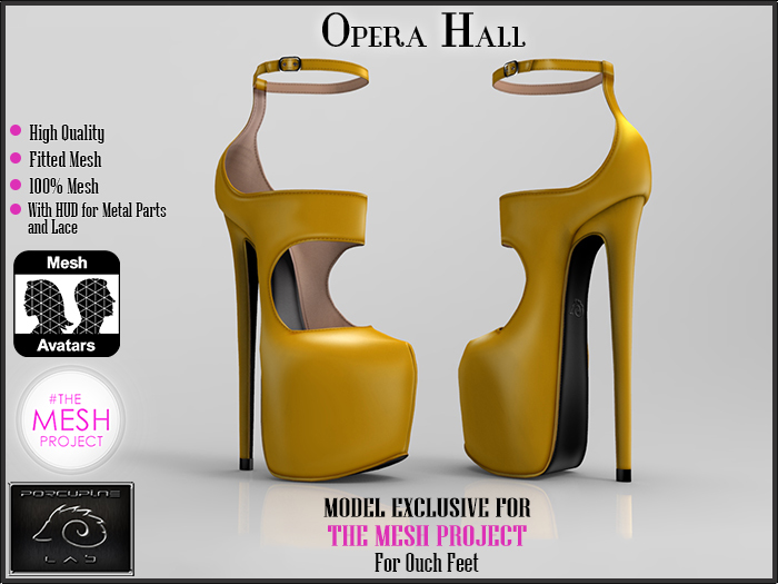 [PL] - Opera Hall - Jellow Shoes for TheMeshProject