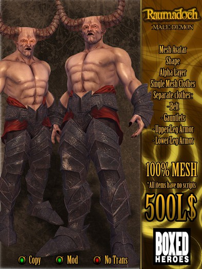 Raumadoch Demon - BOXED HEROES