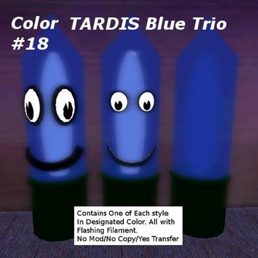 #18 TARDIS Blue Trio Package,70