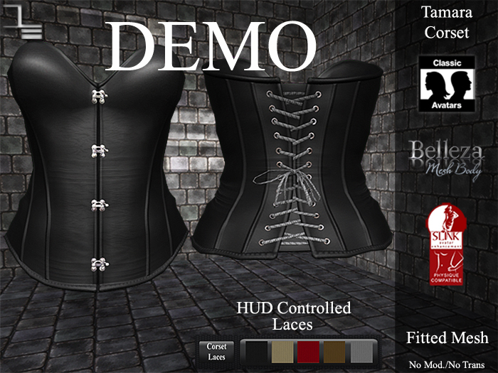 DE Designs - Tamara Corset - DEMO