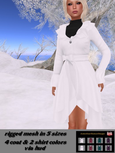Womens Mesh Lotus Coat colors 2