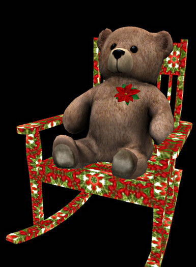 BOXED MESH TEDDY IN CHRISTMAS STOCKING-OPEN ME