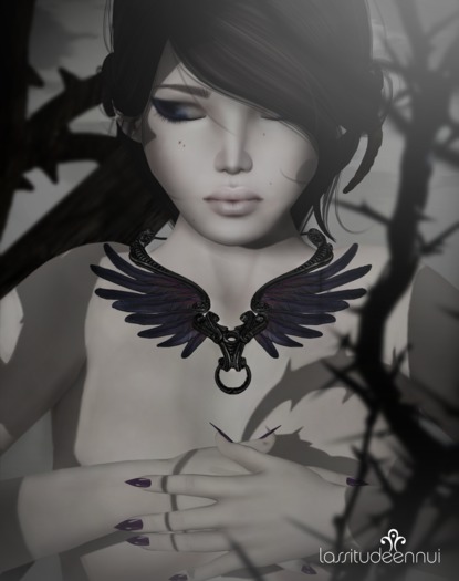 lassitude & ennui Lethe necklace - DEMO