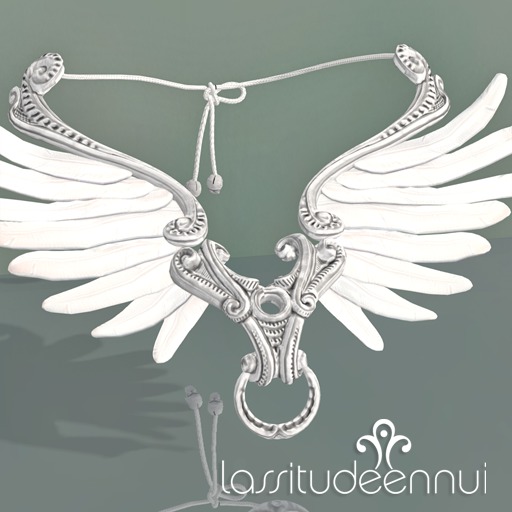 lassitude & ennui Lethe necklace - silver