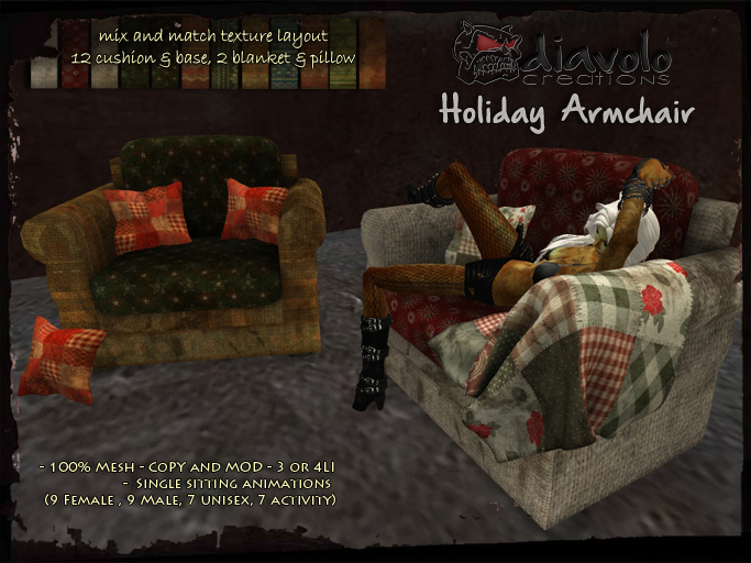 [dc] Holiday Armchair