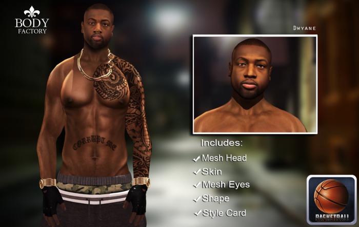 [BODY FACTORY] Basketball Dwyane - BOX