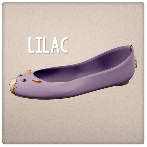 {Mango Cheeks} Squeeker Flats: Lilac (Slink FLAT)