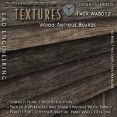E&D ENGINEERING: Textures - Wood Antique Boards WAB012