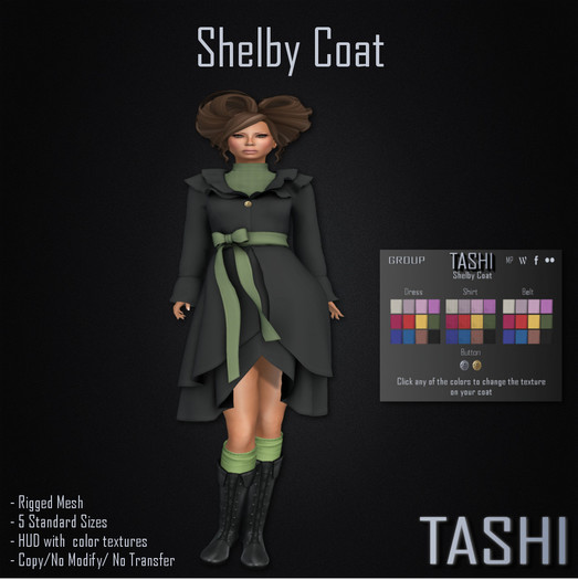 Tashi Shelby Coat DEMO