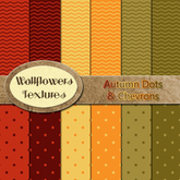 *Wallflowers* Autumn Dots & Chevrons