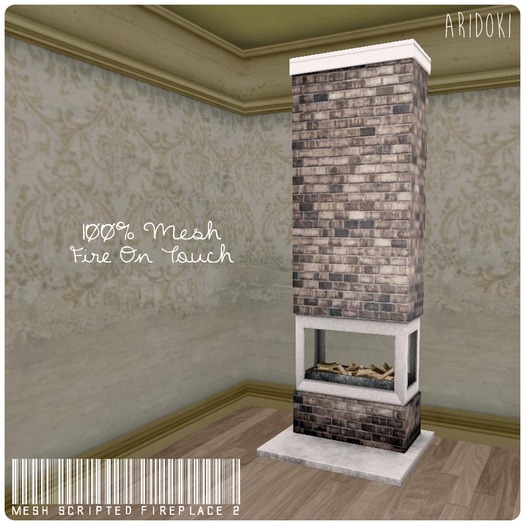 ARIDOKI Modern Fireplace 2