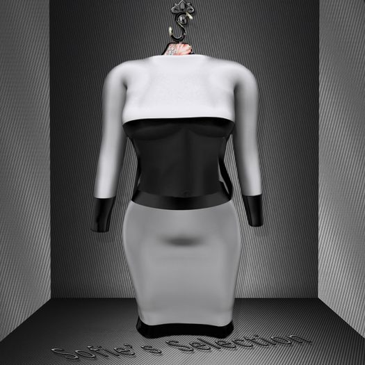 <S> Mesh Smoking Outfit White