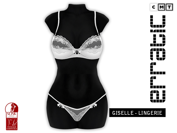 erratic / giselle - lingerie / white